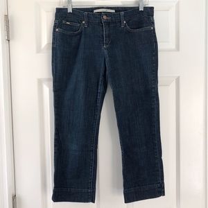 Joe's Slit Hem Kicker Cropped Jeans